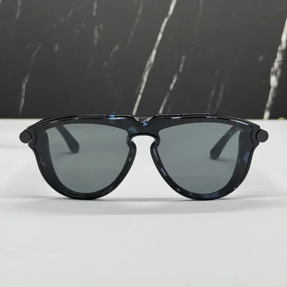 NEW BURBERRY BE4427 4111/87 UNISEX HAVANA BLUE SUNGLASSES BURBERRY BE4427 411187 - Picture 3 of 11